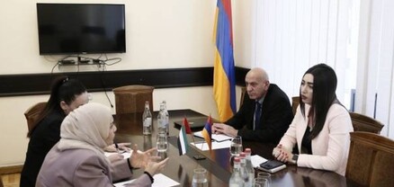 ԱՄԷ-ն պատրաստակամ է աջակցել ՀՀ ՆԳ նախարարությանը. փոխնախարարն ընդունել է արտակարգ և լիազոր դեսպանին