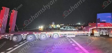 Արարատի մարզում բախվել են Opel-ն ու DAF մակնիշի կցորդիչով բեռնատարը. shamshyan.com