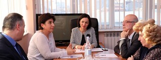 Ժաննա Անդրեասյանը ներկայացրել է Լեզվի կոմիտեի նորանշանակ նախագահին