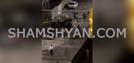 Բացառիկ տեսանյութ՝ «Ծղոտներ» ռեստորանի մոտ տեղի ունեցած վիճաբանությունից. shamshyan.com