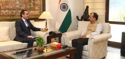 Հնդկաստանում ՀՀ դեսպան Վահագն Աֆյանը հանդիպել է Հնդկաստանի մշակութային կապերի խորհրդի գլխավոր տնօրենի հետ