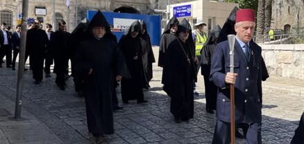 «Կովերի պարտեզ»-ը կմնա հայկական․ Երուսաղեմի Հայոց պատրիարքն այցելել է շարժման ակտիվիստներին