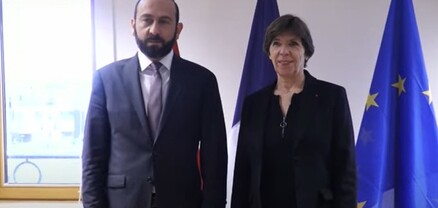 Միրզոյանը Ֆրանսիայի ԱԳ նախարարին է ներկայացրել ՀՀ-ի և Ադրբեջանի միջև հարաբերությունների կարգավորման վերջին զարգացումները