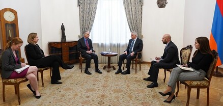 Փոխվարչապետ Մհեր Գրիգորյանն ընդունել է ԵԱՀԿ ՄԽ ամերիկացի համանախագահ Լուիս Բոնոյին