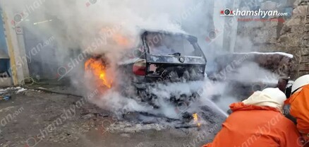 Երևանում BMW X5 է այրվել. 2 հոգի հոսպիտալացվել են. shamshyan.com