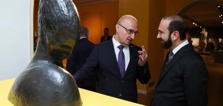 Խորվաթիայի ԱԳ նախարարը Միրզոյանին ուղեկցել է «Կլովիչի պարտեզ» պատկերասրահ