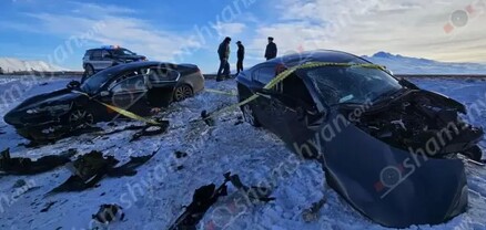 Արագածոտնի մարզում բախվել են Lexus-ն ու Mazda-ն. ավտոմեքենաները հայտնվել են դաշտում, կա 6 վիրավոր. shamshyan.com