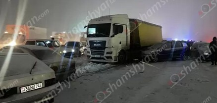 Երևան-Սևան ճանապարհին մերկասառույցի պատճառով բախվել է 40-ից ավելի ավտոմեքենա․ կան վիրավորներ․ shamshyan.com