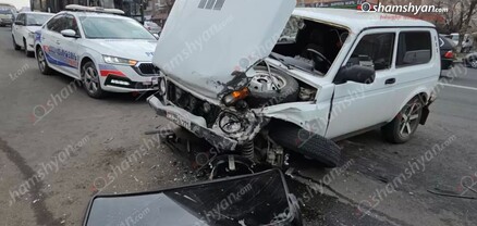 Երևանում բախվել են BMW-ն, Honda-ն, OPEL-ը, FORD-ն ու Lada-ն. կա վիրավոր