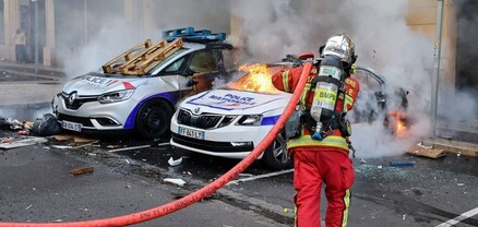 Ֆրանսիայում Ամանորի գիշերն այրվել է 745 ավտոմեքենա