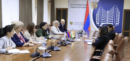 Էկոնոմիկայի փոխնախարարն ընդունել է Հնդկաստանի դեսպանին