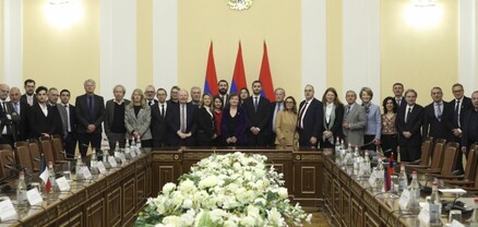 Ֆրանսիայի խորհրդարանական պատվիրակությունն ԱԺ-ում էր