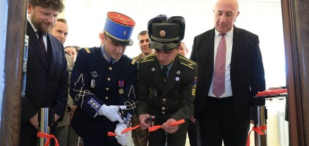 Ֆրանսիայի Սեն-Սիր ռազմական ակադեմիայի ղեկավար կազմի ներկայացուցիչներն այցելել են Վազգեն Սարգսյանի անվան ռազմական ակադեմիա