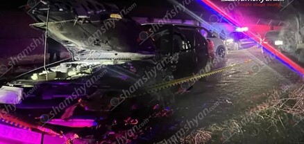 Արմավիրի մարզում բախվել են Mercedes -ն ու ВАЗ 21015-ը․ 13-ամյա տղան հոսպիտալացվել է․ shamshyan.com