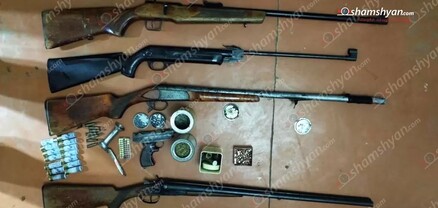 82-ամյա տղամարդու տանն ապօրինի պահվող և օգտագործվող զենք-զինամթերք է հայտնաբերվել. shamshyan.com