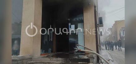 Խոշոր հրդեհ` Գյումրիում. այրվել է «Ֆաբրիկա» խանութների ցանցի մասնաճյուղերից մեկը
