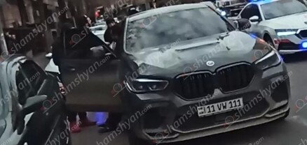 Մգացված ապակիներով «BMW»-ի վարորդը խմած էր ու չուներ վարորդական վկայական. shamshyan.com 