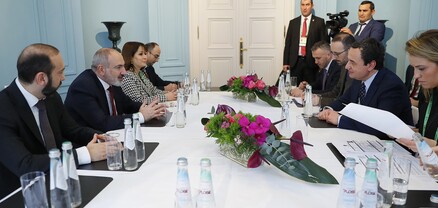Տեղի է ունեցել Հայաստանի և Կոսովոյի վարչապետների հանդիպումը