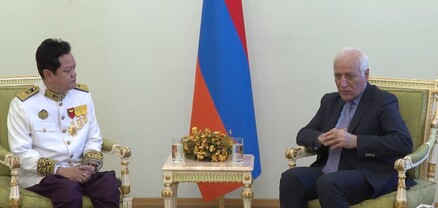 Վահագն Խաչատուրյանին իր հավատարմագրերն է հանձնել Հայաստանում Կամբոջայի նորանշանակ դեսպանը