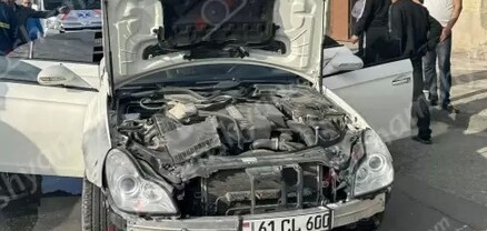 Երևանում հրդեհ է բռնկվել Mercedes-ում, այն դարձել է ոչ շահագործելի. կա վիրավոր. shamshyan.com