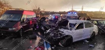 Ողբերգական ավտովթար՝ Կոտայքում․ 4 մեքենաներ են բախվել․ կա 3 զոհ, 5 վիրավոր․ shamshyan.com