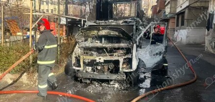 Երևանում հրդեհ է բռնկվել «Ford Transit»-ում․ այն դարձել է ոչ շահագործելի․ shamshyan.com