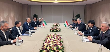 Իրանի և Տաջիկստանի ԱԳ նախարարները բանակցություններ են վարել