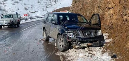 Սյունիքի մարզում «Nissan Pathfinder»-ով ավտովթարի են ենթարկվել ԵԽ դիտորդական առաքելության անդամները. shamshyan.com
