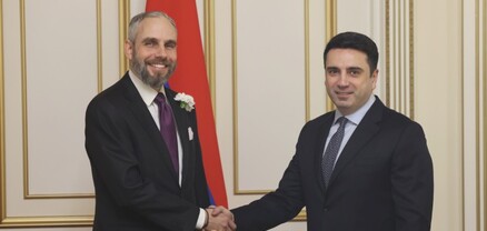 Ալեն Սիմոնյանն ընդունել է ՀՀ-ում Չեխիայի դեսպան Պետր Պիրունչիկին