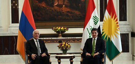 Վահագն Խաչատուրյանը հանդիպում է ունեցել Իրաքյան Քուրդիստանի նախագահի հետ