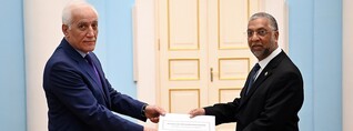 Նախագահին իր հավատարմագրերն է հանձնել Հայաստանում ՀԱՀ դեսպան Շոայբ Կասուն