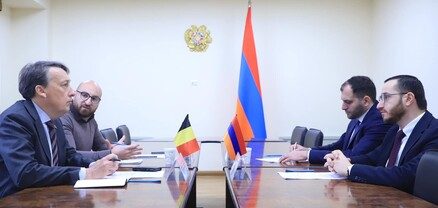 Մխիթար Հայրապետյանն ընդունել է Բելգիայի դեսպանին