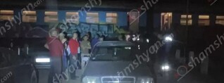 Սուրենավանում բախվել են մարդատար գնացքն ու Mercedes-ը․ shamshyan.com