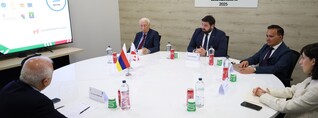 EYOF Bakuriani 2025 փառատոնին ընդառաջ դեսպան Աշոտ Սմբատյանն այցելել է Վրաստանի օլիմպիական կոմիտե