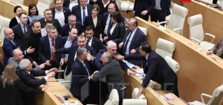 Ծեծկռտուք է եղել Վրաստանի խորհրդարանում