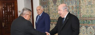 Դեսպան Հրաչյա Փոլադյանն իր հավատարմագրերն է հանձնել Ալժիրի նախագահին