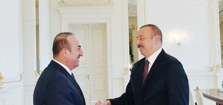 Ալիևը ընդունել է Չավուշօղլուին