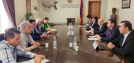 Քաղաքաշինության կոմիտեի նախագահը հանդիպել է Հայաստանի ճարտարապետների պալատի խորհրդի անդամների հետ