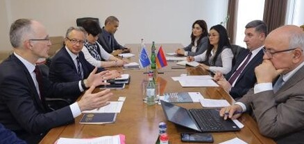 Գնել Սանոսյանն ընդունել է Եվրոպայի խորհրդի ներկայացուցիչներին