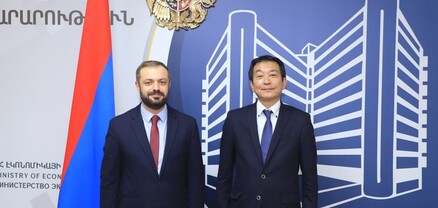 Էկոնոմիկայի նախարարն ընդունել է Ճապոնիայի դեսպանին