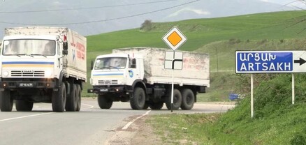 Ռուս խաղաղապահների շարասյունը Լեռնային Ղարաբաղից շարժվել է Հայաստան