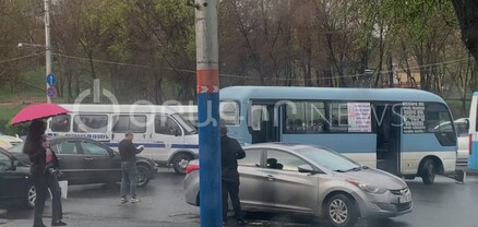 Վթարի է ենթարկվել 44 համարի ավտոբուսը