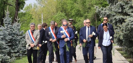Ֆրանսիայի Սենատի Ֆրանսիա-Հայաստան բարեկամական խումբն այցելել է Հայոց ցեղասպանության հուշահամալիր
