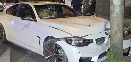 Խմած և վարորդական իրավունքի վկայական չունեցող 19-ամյա վարորդը BMW-ով վթարի է ենթարկվել Երևանում․ shamshyan.com