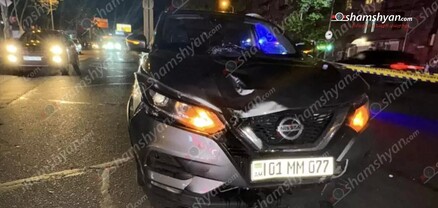 Երևանում Nissan-ը վրաերթի է ենթարկել հետիոտնին, ով մի քանի մետր շպրտվել և բախվել է կայանված Mazda-ին․ նա մահացել է. shamshyan.com