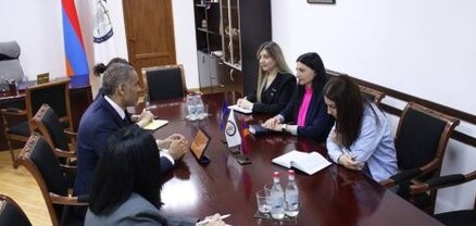 ՄԻՊ-ն ընդունել է ընդունել է Երևանում ԵԽ գրասենյակի ղեկավար Մաքսիմ Լոնգանգեին