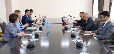 Մնացական Սաֆարյանը հանդիպել է ՄԱԿ գլխավոր քարտուղարի փոխտեղակալի հետ
