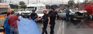 Երևանում «Երեքնուկ» կամրջի մոտ բախվել են 2 «Mercedes»-ներն ու «Opel»-ը. կա 1 զոհ, 2 վիրավոր. shamshyan.com