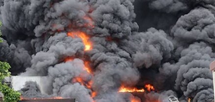 Բեռլինում այրվում է մետալուրգիական ռազմական գործարանը, թունավոր ծխի տարածման վտանգ կա