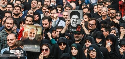 Իրանի զոհված նախագահի հիշատակին Թեհրանում սգո ակցիա է իրականացվում